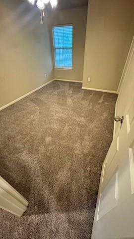 1730 Azalea Dr, Savannah, TX 76227 - carpeted spare room featuring baseboards and a ceiling fan