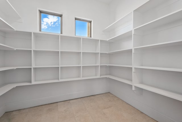 view of pantry