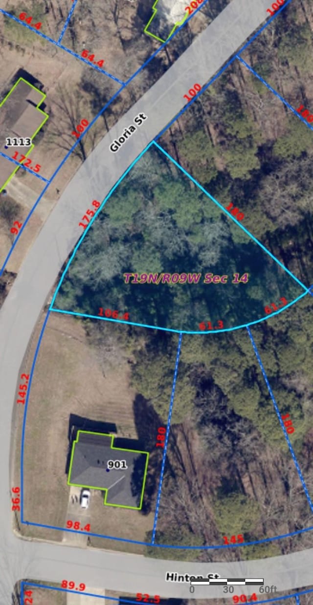 901 Hinton St, Minden LA, 71055 land for sale