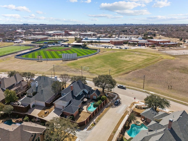 aerial view