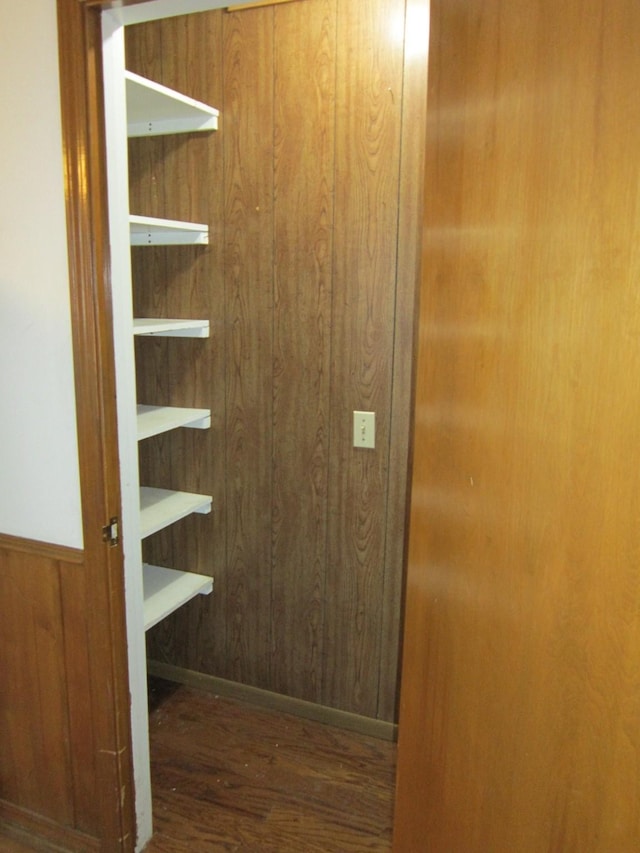 view of closet