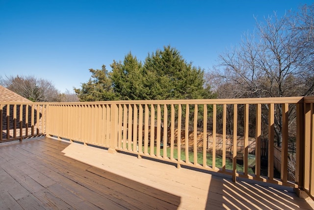 view of deck