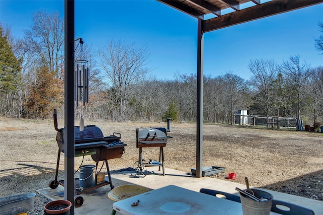 exterior space with a patio