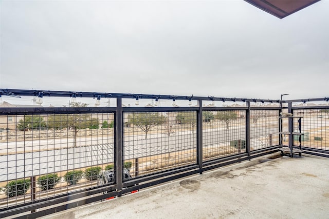 view of gate featuring fence