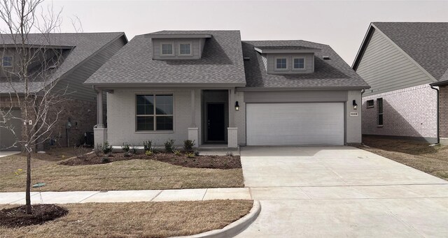 1908 Brindle St, Northlake, TX 76247 - view of exterior entry with covered porch and brick siding