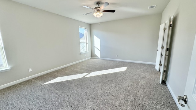 1908 Brindle St, Northlake, TX 76247 - unfurnished bedroom featuring carpet floors, baseboards, ensuite bathroom, and visible vents