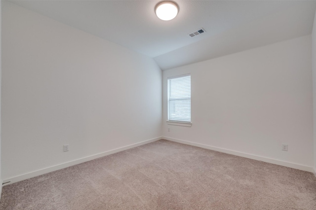 2009 Dappled Grey Ave, Aubrey, TX 76227 - empty room with light colored carpet and vaulted ceiling