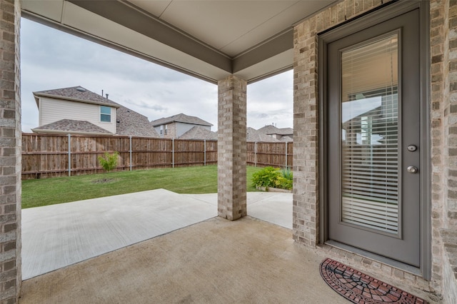 2009 Dappled Grey Ave, Aubrey, TX 76227 - fenced backyard with a patio