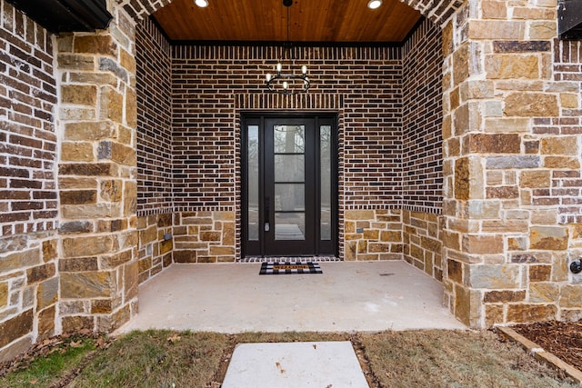 view of property entrance