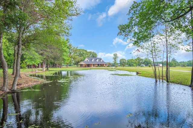 property view of water