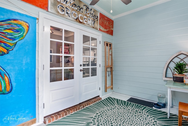 162 Captain Hm Shreve, Shreveport, LA 71115 - entrance to property with a ceiling fan