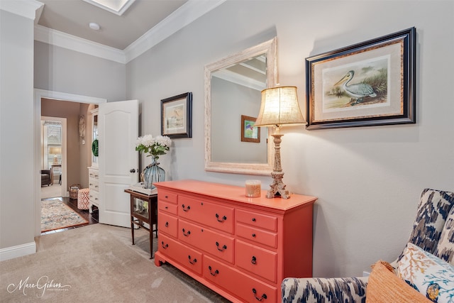 162 Captain Hm Shreve, Shreveport, LA 71115 - corridor featuring ornamental molding and light colored carpet
