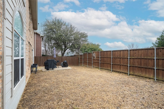 2509 Cross Haven Dr, Flower Mound, TX 75028 - fenced backyard featuring a patio area