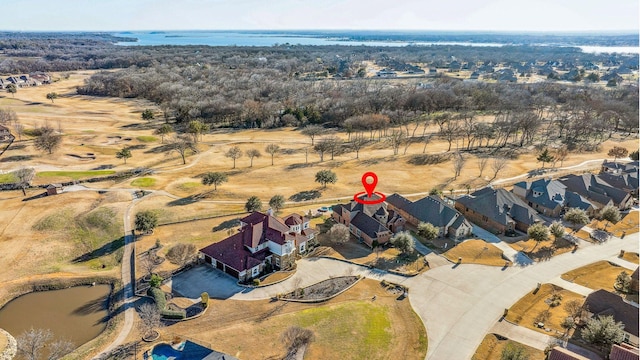 6055 The Resort Blvd, Fort Worth, TX 76179 - aerial overview of property's location featuring nearby suburban area
