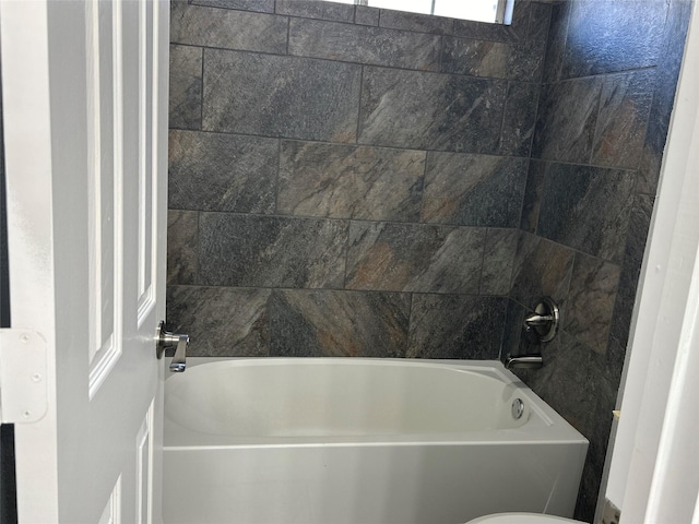 full bathroom with shower / bathing tub combination