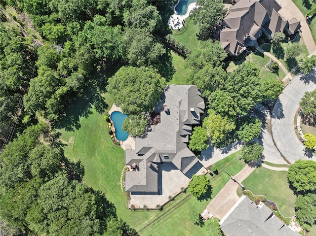1717 Buckingham Dr, Keller, TX 76262 - aerial view of property's location with a pool area