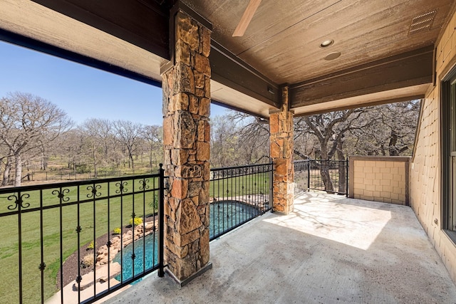 1717 Buckingham Dr, Keller, TX 76262 - view of patio featuring a balcony