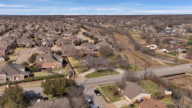 drone / aerial view featuring a residential view