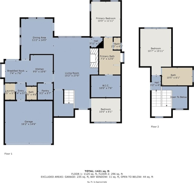 5033 Southpoint Dr, Arlington, TX 76017 - home floor plan