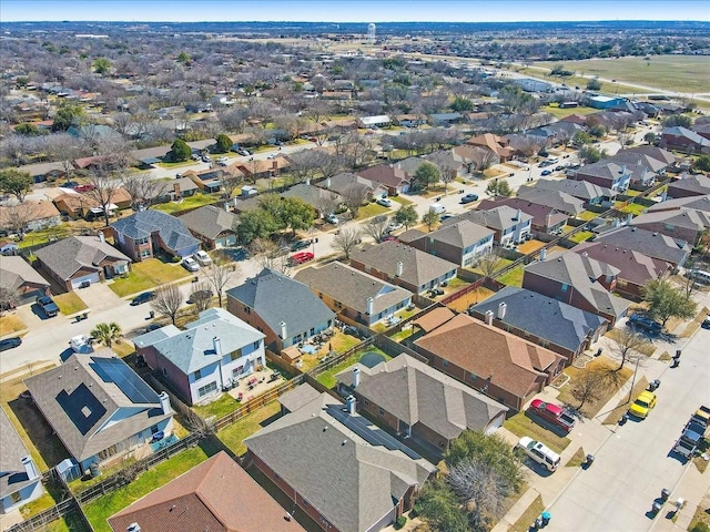 drone / aerial view featuring a residential view