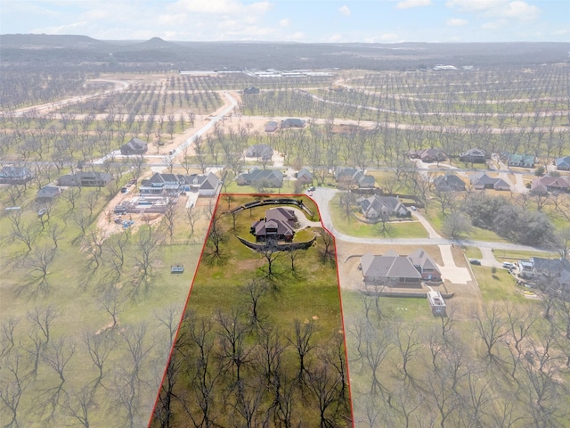 birds eye view of property featuring a residential view