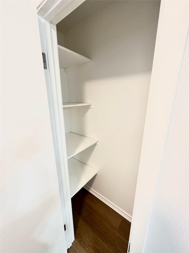 view of closet