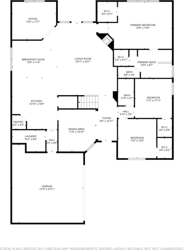 7132 Goodnight Ranch Rd, North Richland Hills, TX 76182 - view of property floor plan