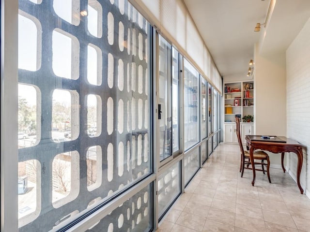 3525 Turtle Creek Blvd Unit 3D, Dallas, TX 75219 - hall with tile patterned floors