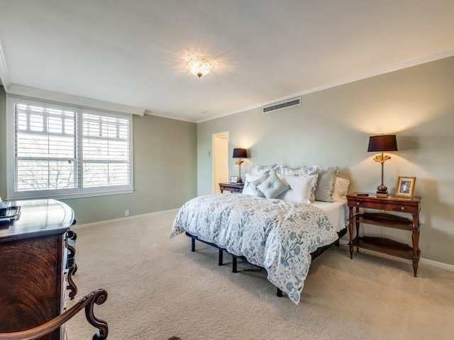 3525 Turtle Creek Blvd Unit 3D, Dallas, TX 75219 - bedroom featuring carpet floors, crown molding, and baseboards