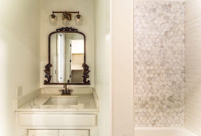 704 Glade Park Ct, Azle, TX 76020 - bathroom featuring vanity