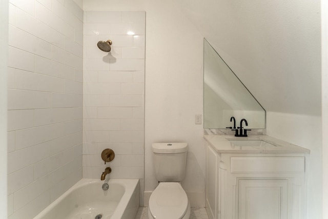 704 Glade Park Ct, Azle, TX 76020 - bathroom featuring vanity and bathtub / shower combination
