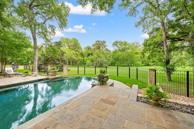 900 Kingsbury Way, Southlake, TX 76092 - view of pool with a patio and view of scattered trees