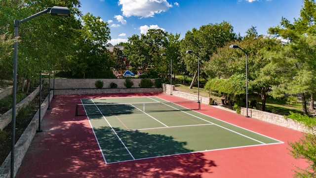 900 Kingsbury Way, Southlake, TX 76092 - view of tennis court featuring community basketball court