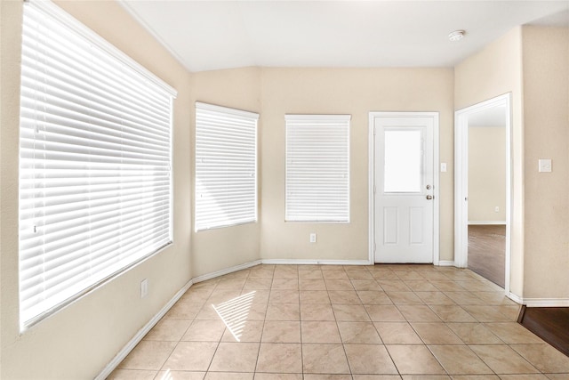 302 Triple Crown Ln, Ponder, TX 76259 - empty room with light tile patterned floors and baseboards