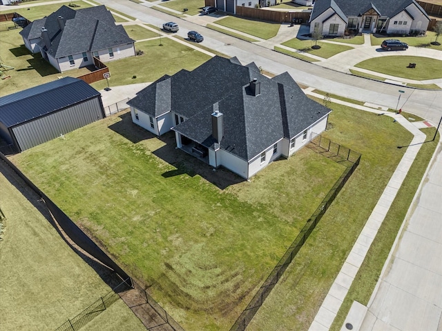 1024 Todd St, Caddo Mills, TX 75135 - bird's eye view with a residential view