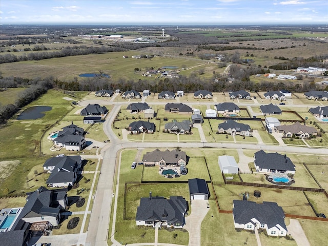 1024 Todd St, Caddo Mills, TX 75135 - bird's eye view with a residential view