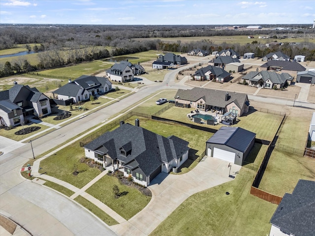 1024 Todd St, Caddo Mills, TX 75135 - birds eye view of property featuring a residential view