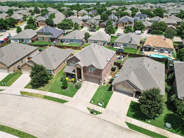 1009 Lake Forest Trl, Little Elm, TX 75068 - aerial perspective of suburban area