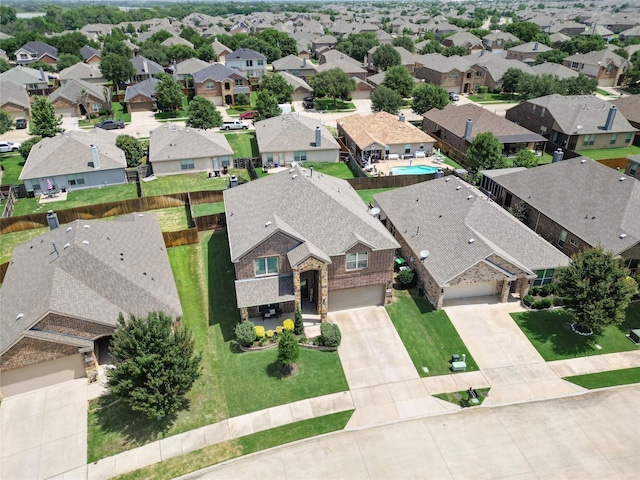 1009 Lake Forest Trl, Little Elm, TX 75068 - aerial perspective of suburban area