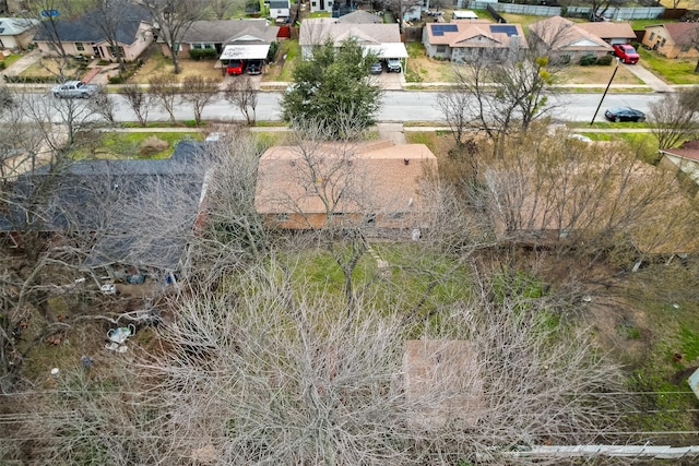 birds eye view of property featuring a residential view