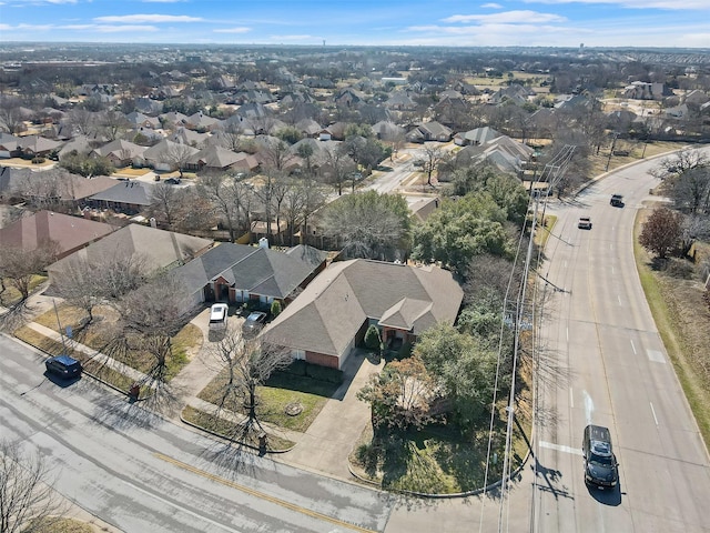 birds eye view of property featuring a residential view