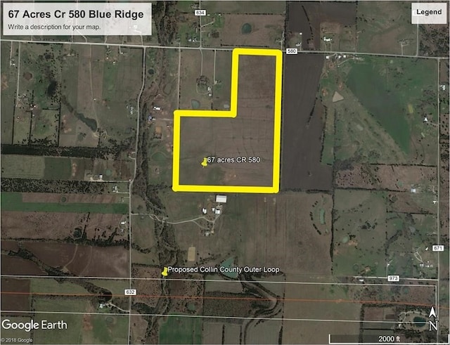 67AC County Road 580, Blue Ridge TX, 75424 land for sale