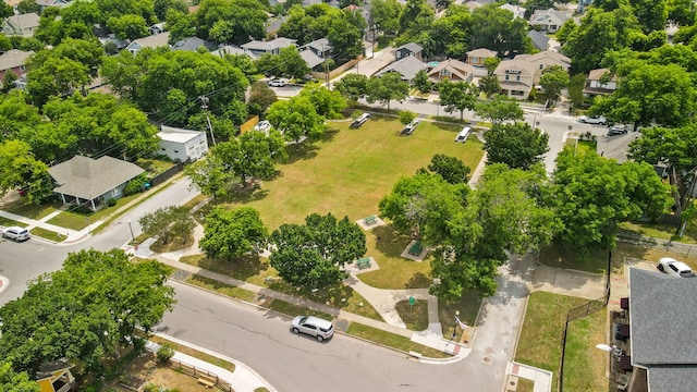 drone / aerial view featuring a residential view