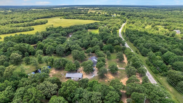 2113 Vz County Road 3710, Edgewood, TX 75117 - drone / aerial view of a forest