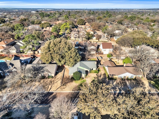 birds eye view of property featuring a residential view