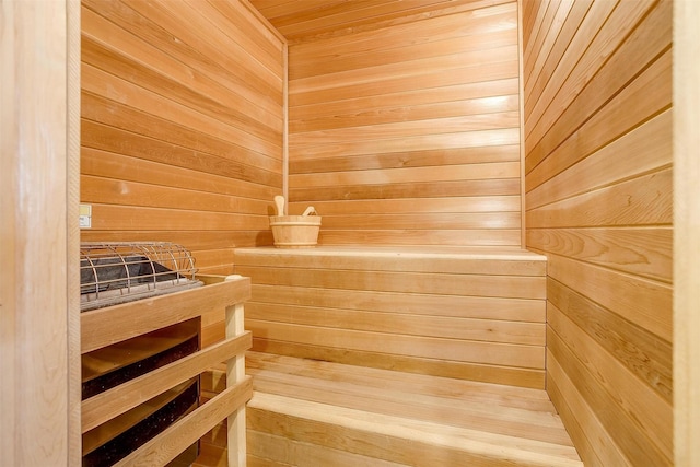 view of sauna / steam room