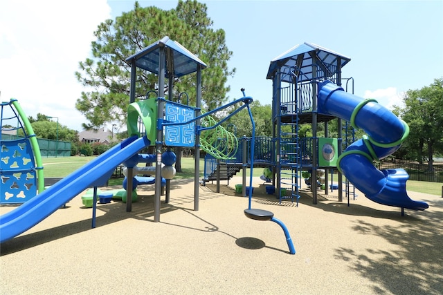 view of communal playground