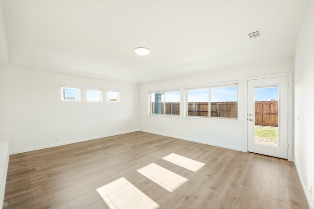 114 Winterwood Dr, Lavon, TX 75166 - empty room featuring light wood finished floors and baseboards