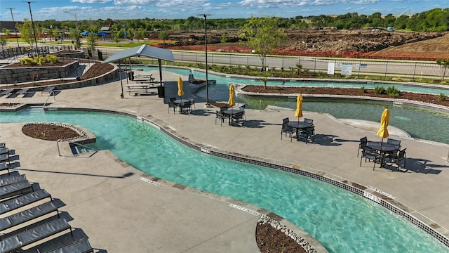 16357 Renault St, Fort Worth, TX 76247 - community pool with a patio