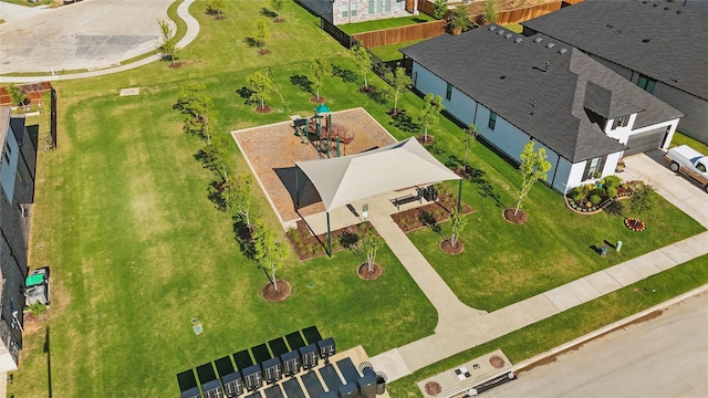 16357 Renault St, Fort Worth, TX 76247 - drone / aerial view